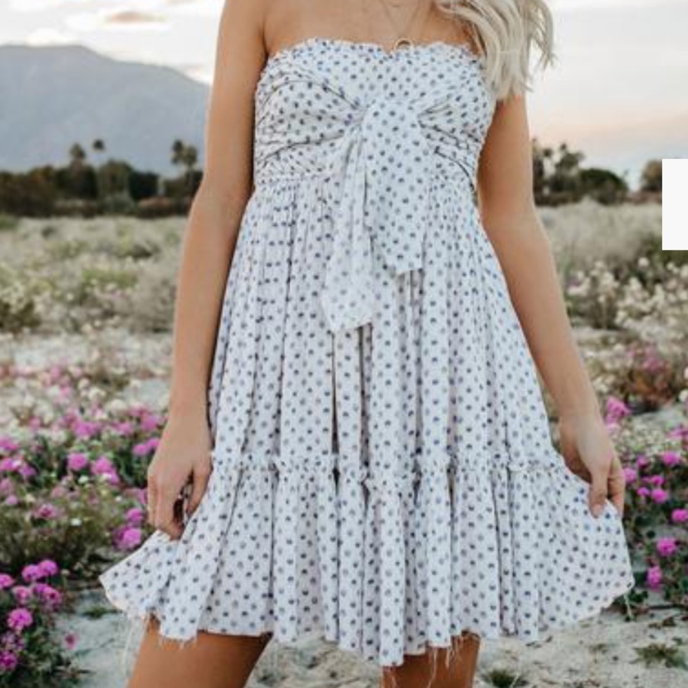 Strapless Dress -never been worn
